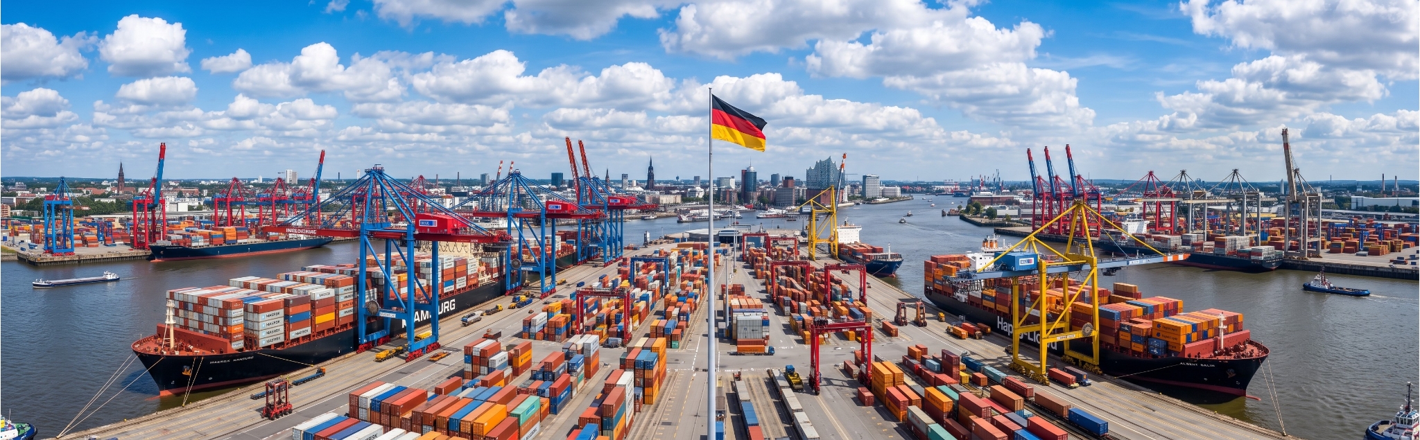 German Food Export Port — VK Blue Sapphire GmbH Berlin